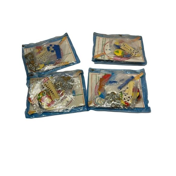 4 Harcourt Brace Math Advantage Student Manipulatives & Workmats Homeschooling - Picture 2 of 3